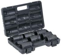 Торцевые головки, ударныеTorx, 8 шт., 1/2", CrMo