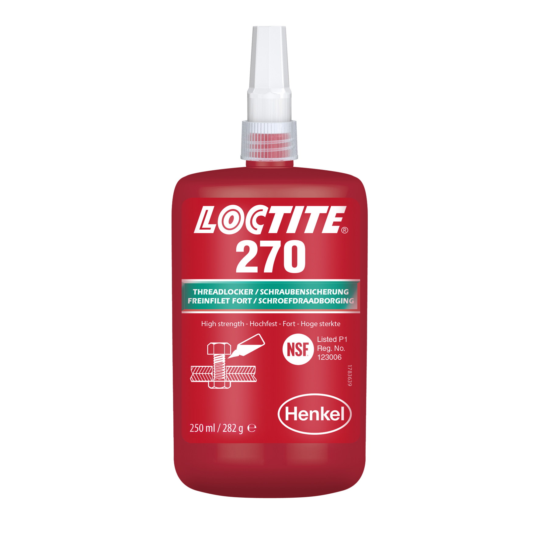 Loctite 270  250мл Фиксатор резьбы выс. прочности 2