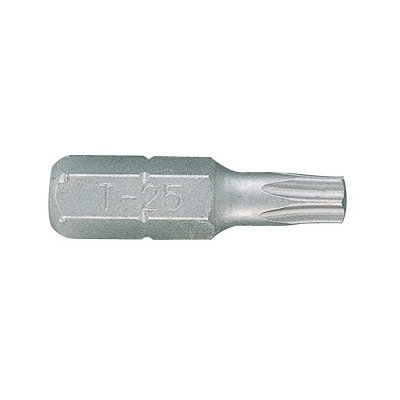 Вставка (бита) торцевая 1/4;, TORX, T7, L = 25 мм, с отверстием KING TONY 102507U