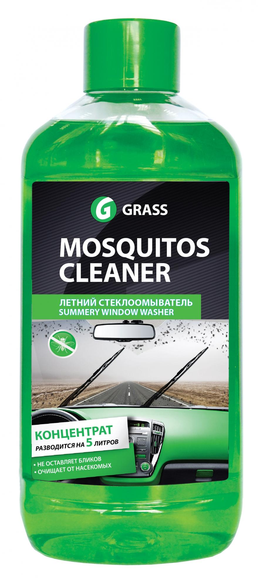 Mosquitos cleaner Концентрат летнего стеклоомывателя 1 л GRASS 2