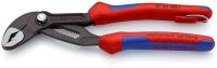 KNIPEX Cobra® фосфатированные, серого цвета 180 мм