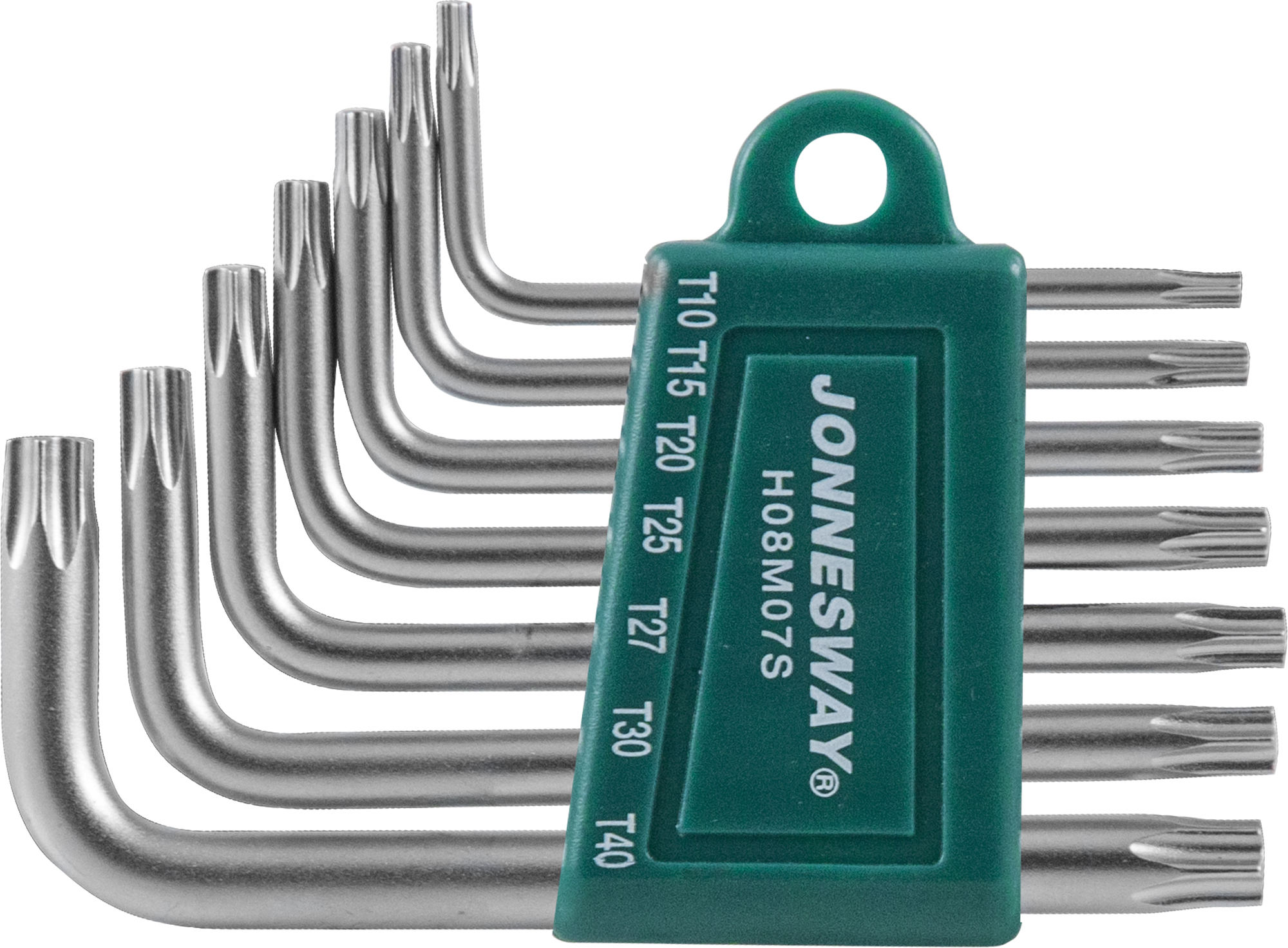 Комплект угловых ключей Torx Т10-Т40, S2 материал, 7 предметов 2