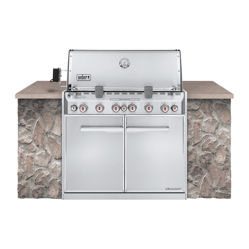 Гриль газовый Summit S-660 Built-in, нержавеющая сталь 2