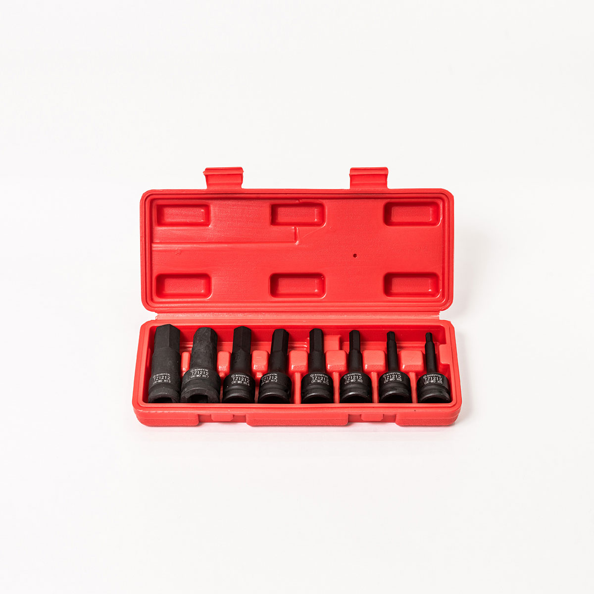 НАБОР ГОЛОВОК УДАРНЫХ 1/2", HEX H5-H19, 8 ПРЕДМЕТОВ 2