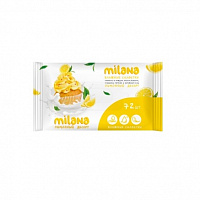 Влажные антибактериальные салфетки Grass Milana «Лимонный десерт», 72шт (арт. IT-0574)