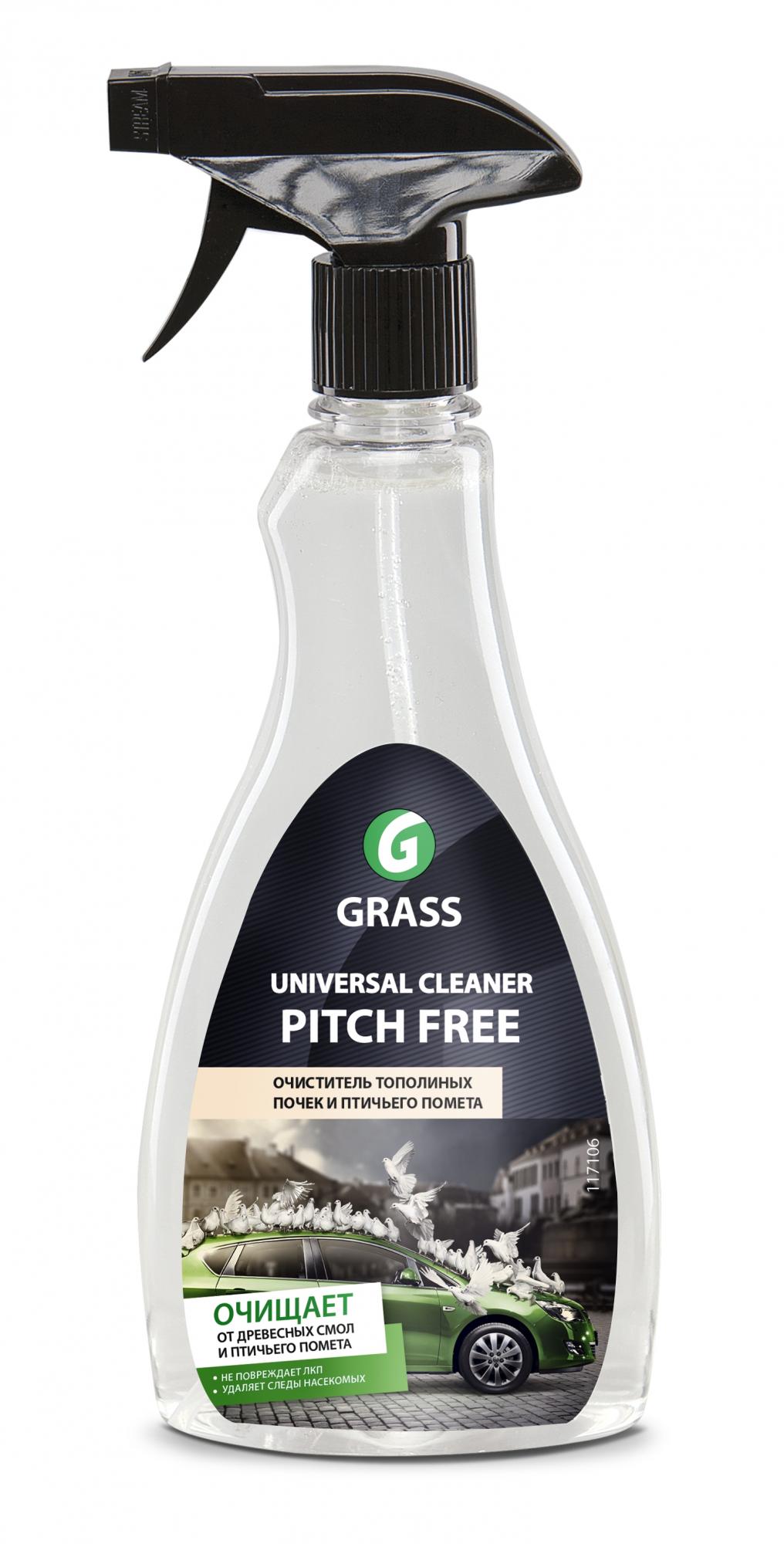 Universal Cleaner Pitch Free Очиститель тополиных почек и птичьего помета 500 мл GRASS 2
