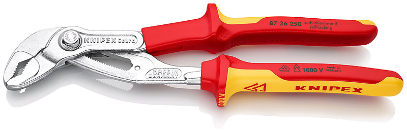 KNIPEX Cobra® VDE хромированные 250 мм 2