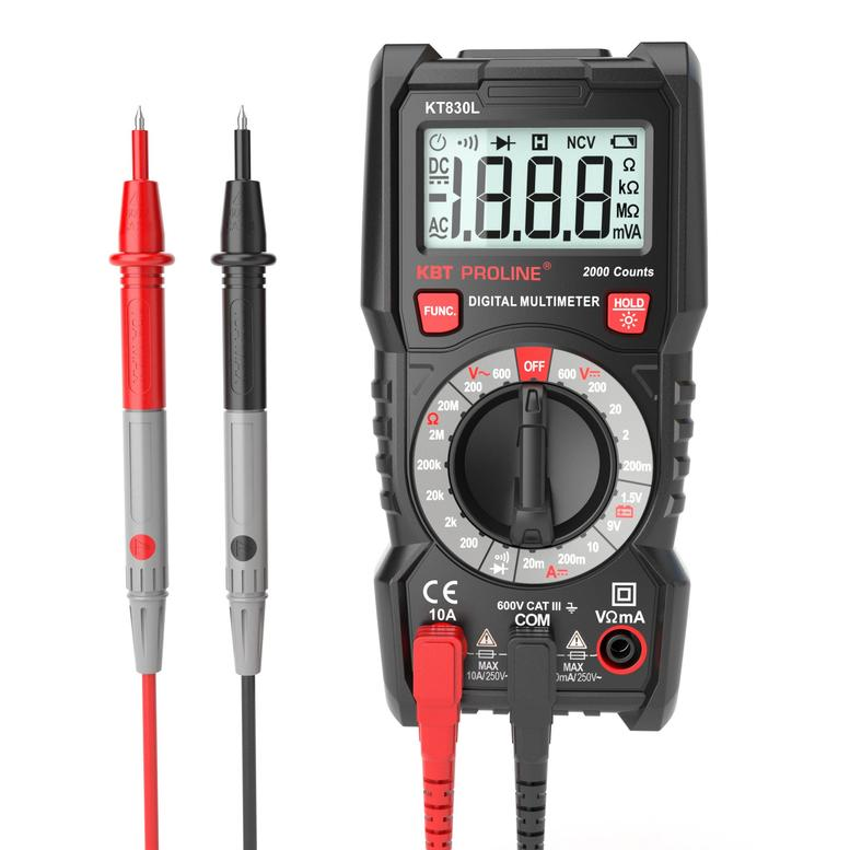 Мультиметр цифровой KT 830L "PROLINE"  2