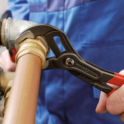 KNIPEX Cobra® фосфатированные, серого цвета 300 мм