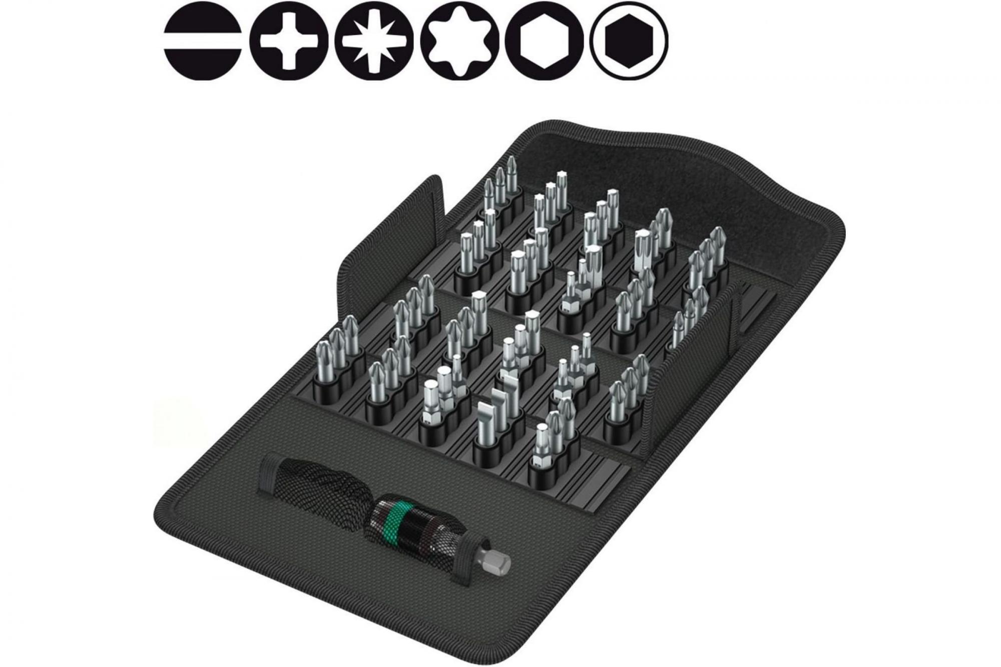 Набор WERA Bit-Safe 61 Universal 1, 61 предмет 2