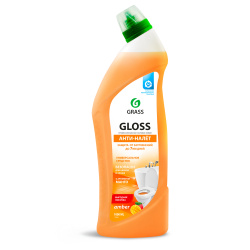 чистящий гель для ванны и туалета "gloss amber" (флакон 1000 мл)