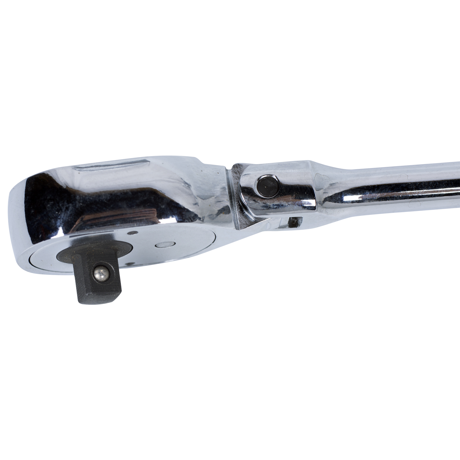 Трещотка 1/4", 150 мм, 24 зубца, флажковая, шарнирная 