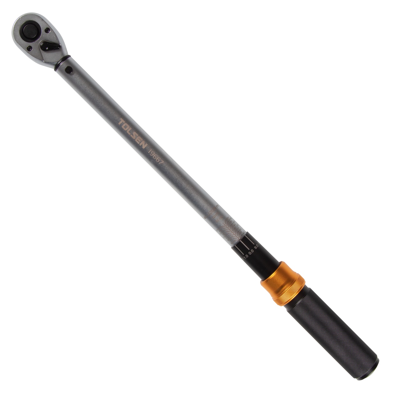 Динамометрический ключ 1/2", 40-220 Нм, для левой и правой резьбы, кейс 2