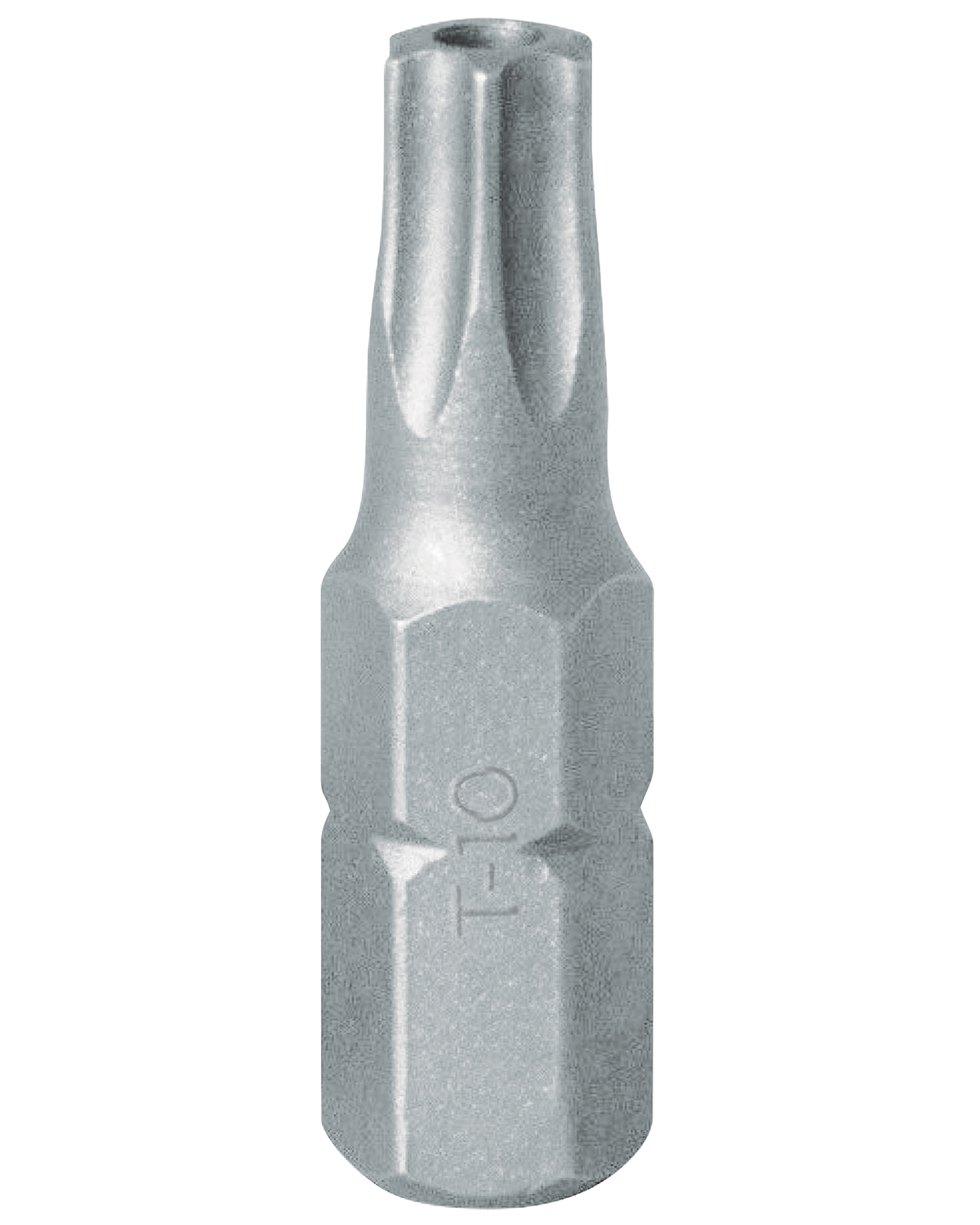 Вставка (бита) торцевая 1/4;, TORX, T10, L = 25, с отверстием KING TONY 102510U 2