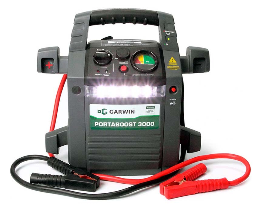 Пусковое устройство PortaBoost 3000 12/24 В, 1200/600 A Garwin  GE-PB3000_3