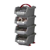 Набор лотков Click Bin Medium Set 4 Pcs 1.3 L