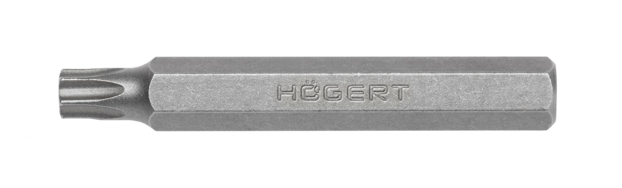 HOEGERT Бита Т20, 75 мм, M10, сталь S2 2