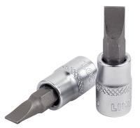 Головка торцевая 1/4" с вставкой Прямой (Шлиц - SL) 2