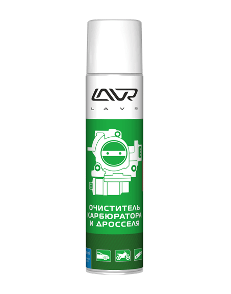 Очиститель карбюратора и дросселя LAVR effective cleaning of the carburetor and throttle 400мл 2