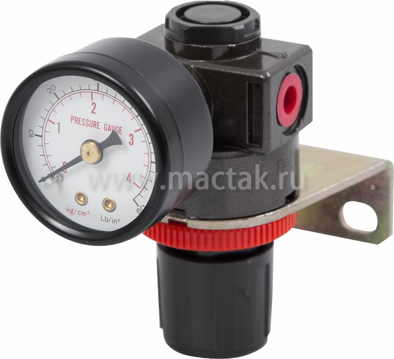 Редуктор с манометром 1/8" STRAHL S2004R 2