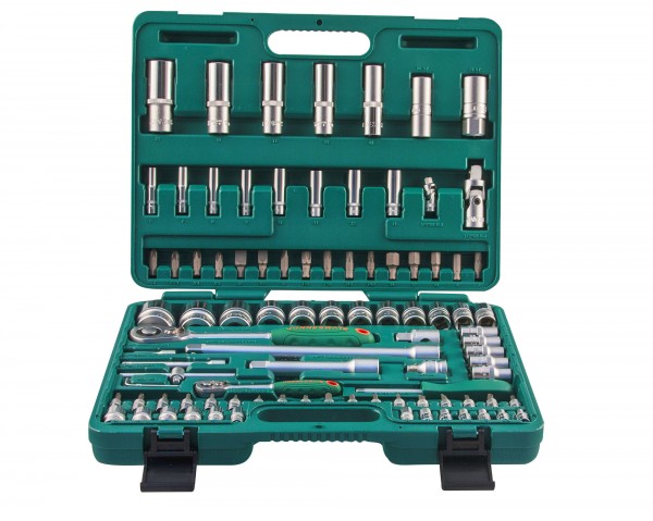 Набор инструмента универсальный 1/4", 1/2"DR, 94 предмета 2