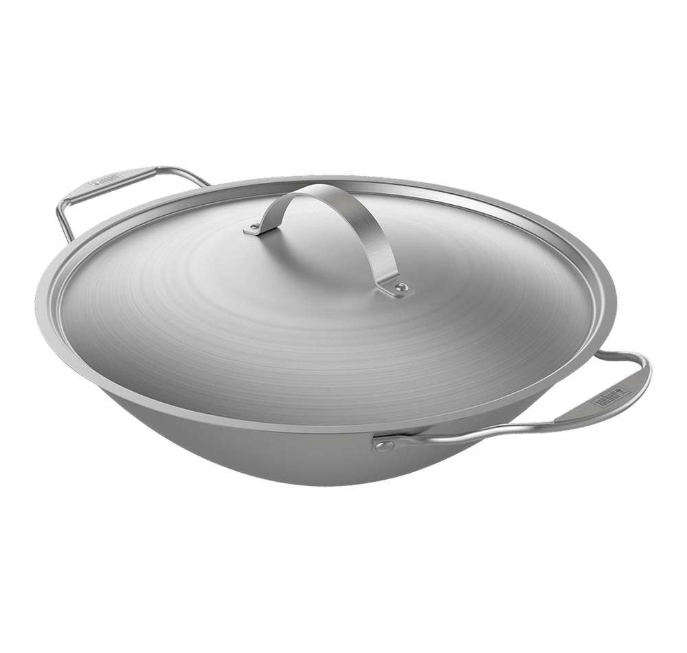 Вок со вставкой для приготовления на пару WEBER CRAFTED 2