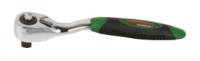 Трещоточная рукоятка мини 1/4"DR, 60 зубцов