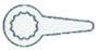 Лезвия пневмоножа для срезки стекол Licota  PT-K011 1