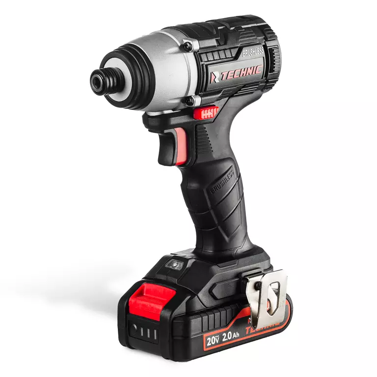 Винтоверт ударный аккумуляторный RUNTEC TECHNIC 1/4", 20В, 2*2Ач, 150Нм 2