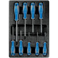 Набор отверток TORX, ложемент, 9 предметов 