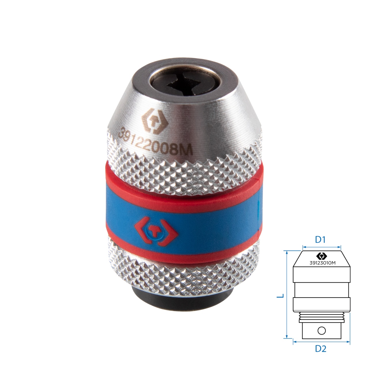 Держатель метчика М3-М8, 1/4" 2