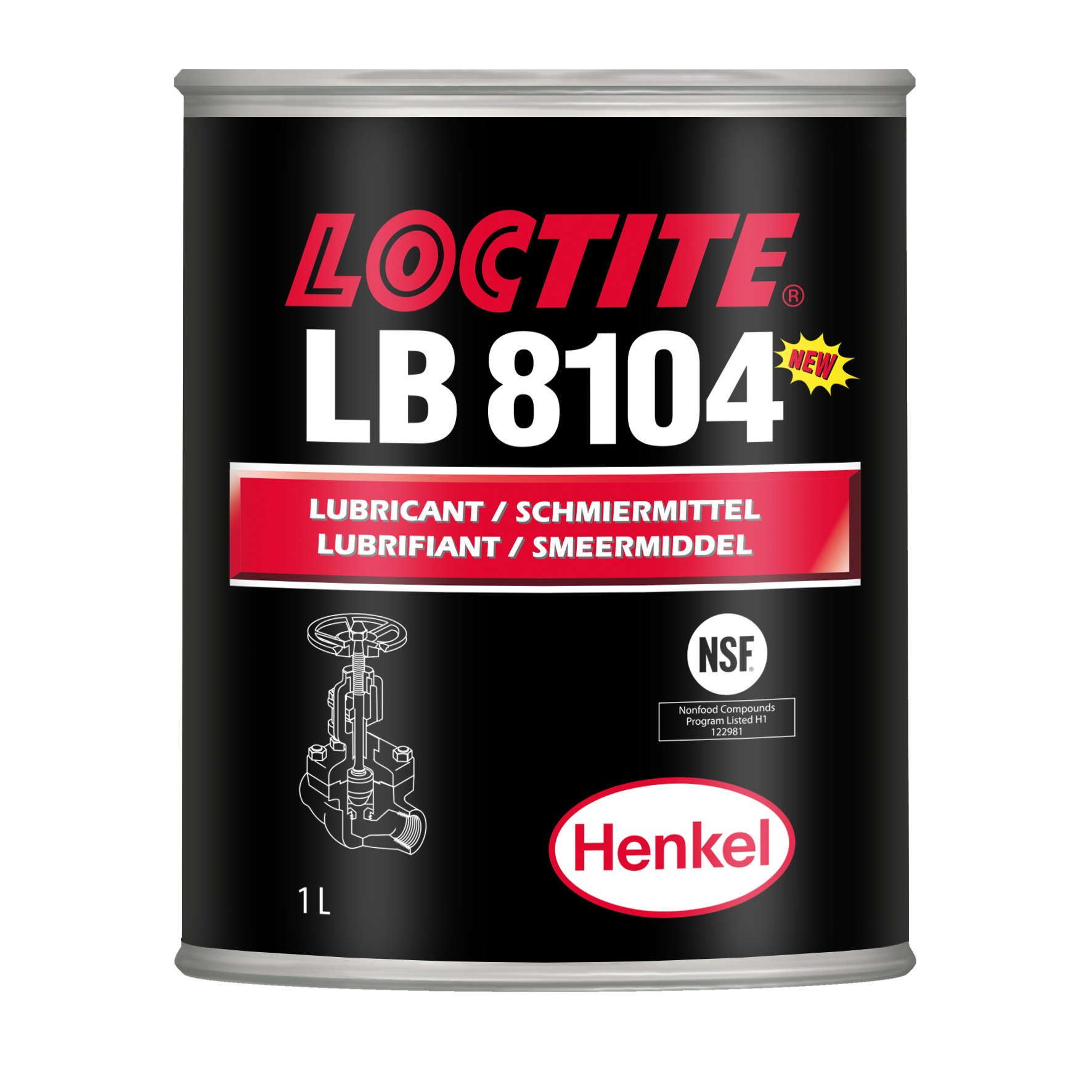 Loctite 8104 Смазка силиконовая, 1л 2