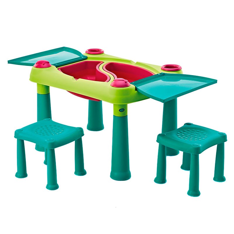 Keter  17184184 Столик для творчества с двумя стульчиками Creative Play Table  2