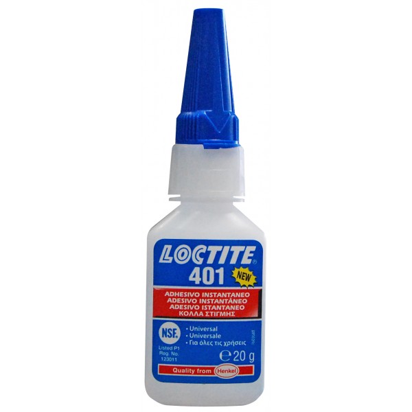 Loctite 401 20гр Моментальный клей общ. назначения 2
