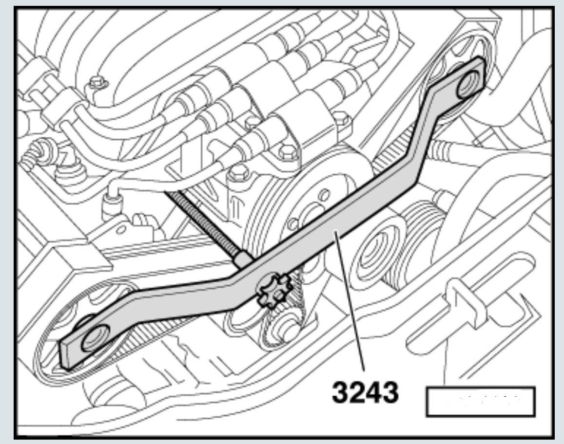 Установочная планка для валов AUDI V6 2