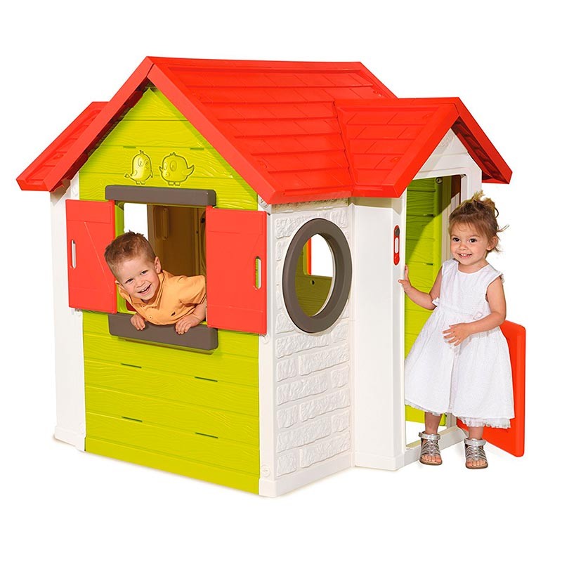 Smoby  810402 Игровой детский домик со звонком  1