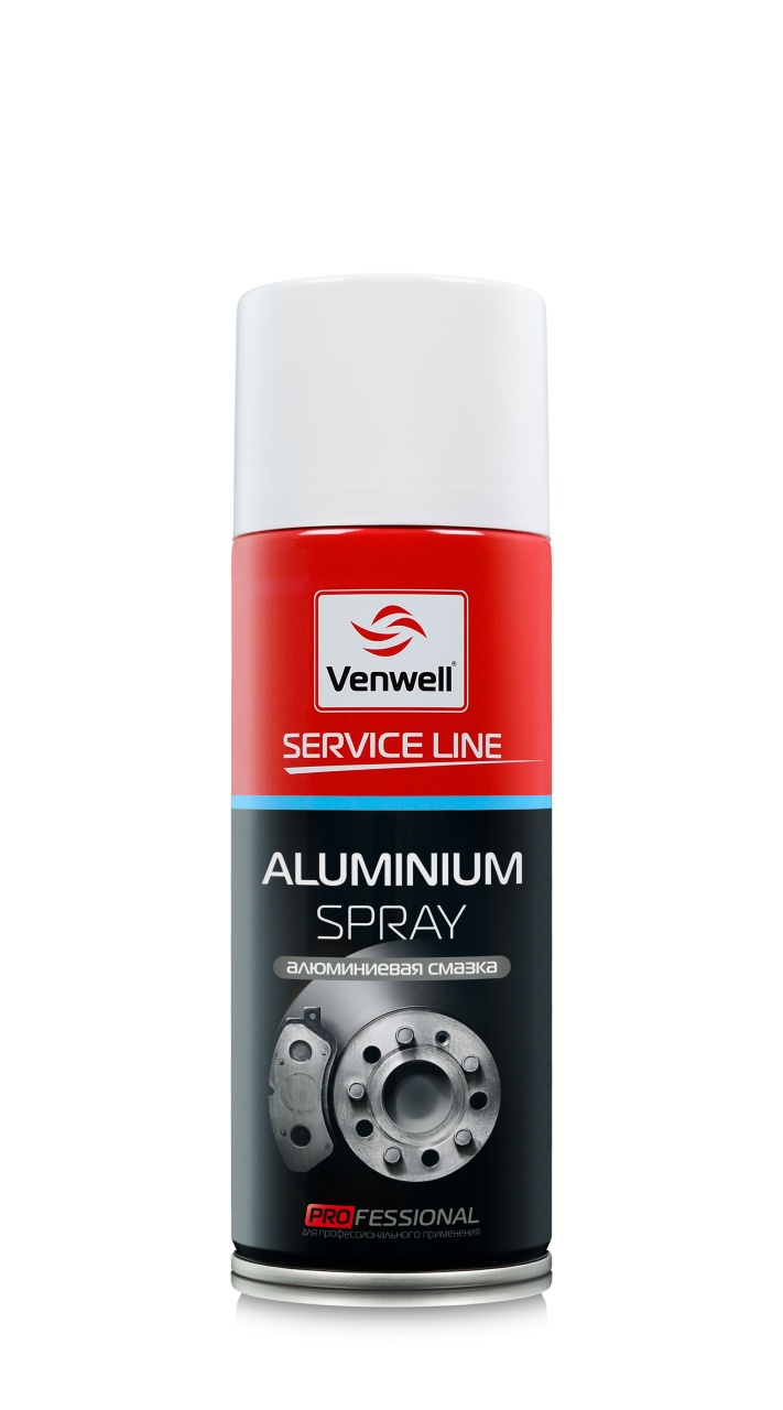Смазка алюминиевая (аэорзоль) Aluminium Spray 400 мл 2