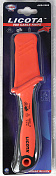Нож для удаления оболочки кабеля с изолированным лезвием VDE 1000V Licota  AKD-V005