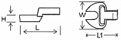 Насадка рожок 27мм для динамометрического ключа Licota  AQC-D141827 2