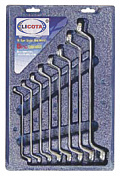 Набор ключей накидных 75гр. 6-22 мм в пластиковой подложке 8прLicota  AWT-EBSK01 