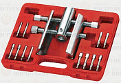 Ключ для гаек ступицы универсальный, 49-143 мм, кейс, 13 предметов МАСТАК 100-42013C Мастак   100-42013C