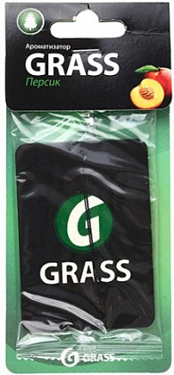 Ароматизатор картонный ГраСС  персик GRASS