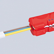 Инструмент для снятия оболочки с плоского и круглого кабеля 125 мм   KN-1664125SB 3