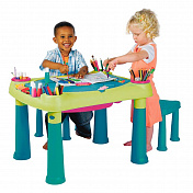 Столик для творчества с двумя стульчиками Creative Play Table  Keter  17184184  1