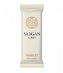 Набор бритвенный «Sargan» (бритва с двумя лезвиями, крем для бритья 10гр), упаковка флоу-пак 