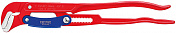 Клещи трубные с S-образным смыканием губок с красным порошковым покрытием 560 мм  KN-8360020 