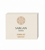 Набор швейный «Sargan» игла, нити разных цветов, 2 пуговицы-черная и белая, булавка)  Grass  HR-0028