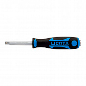 Вороток-отвертка с резиновой ручкой 1/4"Licota  ASD-60001  4