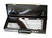 Набор ключей комбинированных 16 предметов 6-24 мм в металлическом ящикеLicota  AWT-ERSK06  1