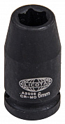 Набор ударных головок 1/4" 10 пр., 5-14 мм, на линейке Licota  ASA-21001 3